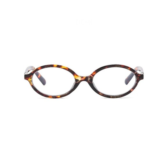 Vintage Oval Sunglasses NEW Women Luxury Brand Designer Small Oval Anti Blue - Picture 2 of 12